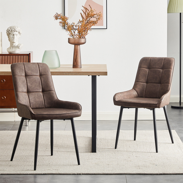 Καρέκλα Τραπεζαρίας (50x59.5x83) Spitishop Orlean Brown