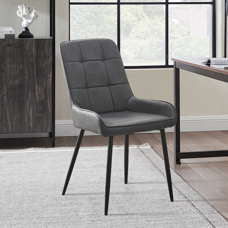 Καρέκλα Τραπεζαρίας (50x59.5x83) Spitishop Orlean Grey