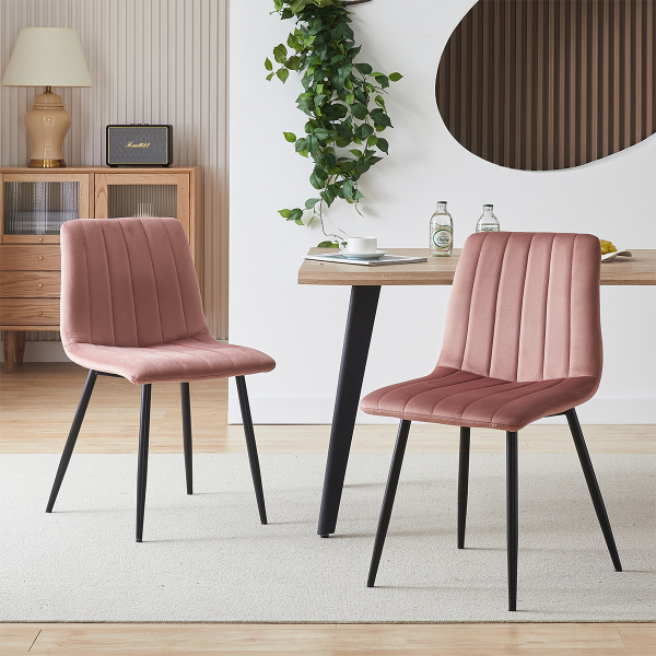 Καρέκλα Τραπεζαρίας (45x56x88) Spitishop Lorelay Pink