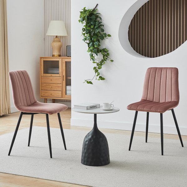 Καρέκλα Τραπεζαρίας (45x56x88) Spitishop Lorelay Pink