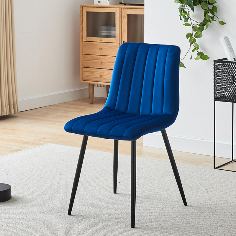 Καρέκλα Τραπεζαρίας (45x56x88) Spitishop Lorelay Blue