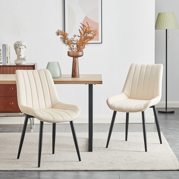 Καρέκλα Τραπεζαρίας (51x61x86) Spitishop Flavio Cream