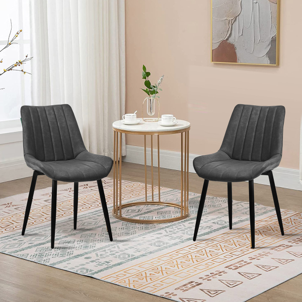 Καρέκλα Τραπεζαρίας (51x61x86) Spitishop Flavio Grey