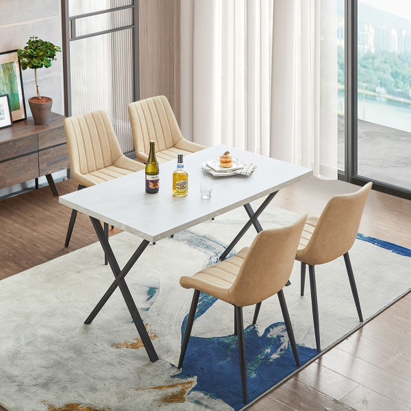 Καρέκλα Τραπεζαρίας (51x61x86) Spitishop Flavio Beige