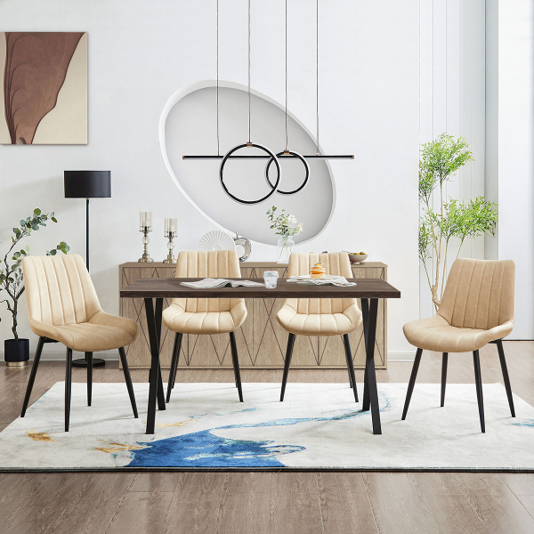 Καρέκλα Τραπεζαρίας (51x61x86) Spitishop Flavio Beige