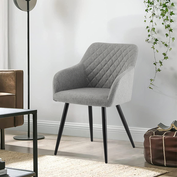 Καρέκλα Τραπεζαρίας (60x55.5x83) Spitishop Helena Light Grey