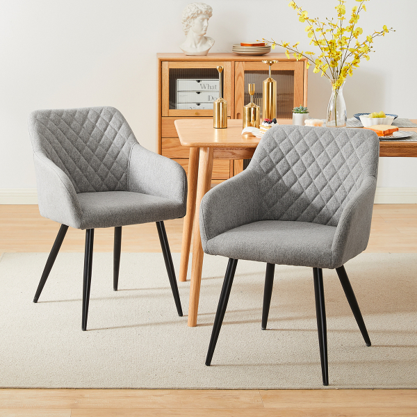 Καρέκλα Τραπεζαρίας (60x55.5x83) Spitishop Helena Light Grey