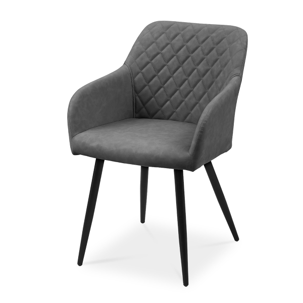 Καρέκλα Τραπεζαρίας (60x55.5x83) Spitishop Helena Dark Grey