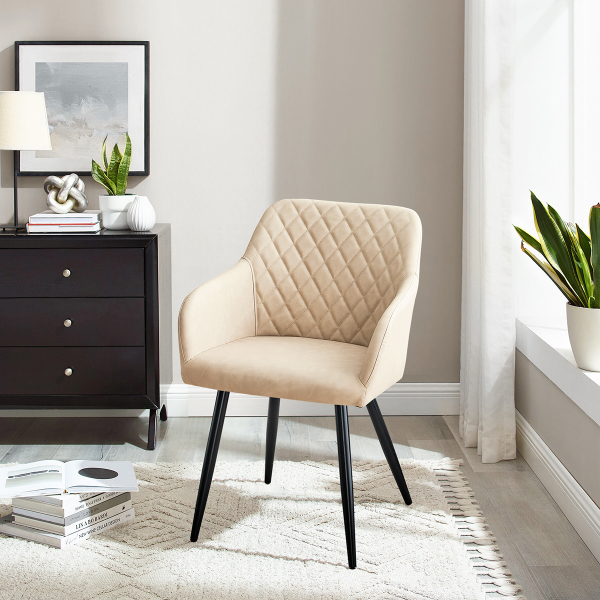 Καρέκλα Τραπεζαρίας (60x55.5x83) Spitishop Helena Cream