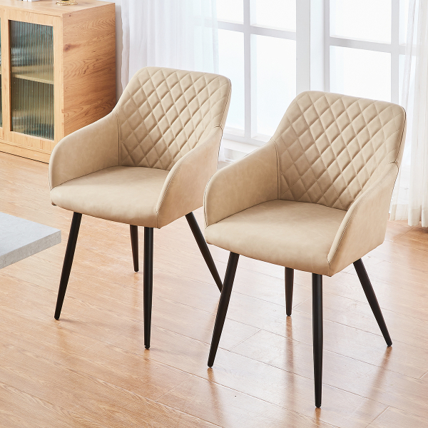 Καρέκλα Τραπεζαρίας (60x55.5x83) Spitishop Helena Cream