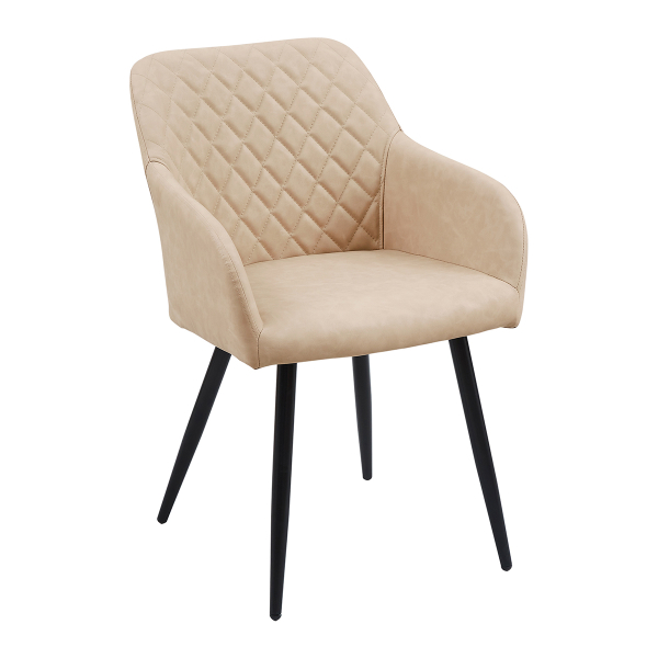 Καρέκλα Τραπεζαρίας (60x55.5x83) Spitishop Helena Cream