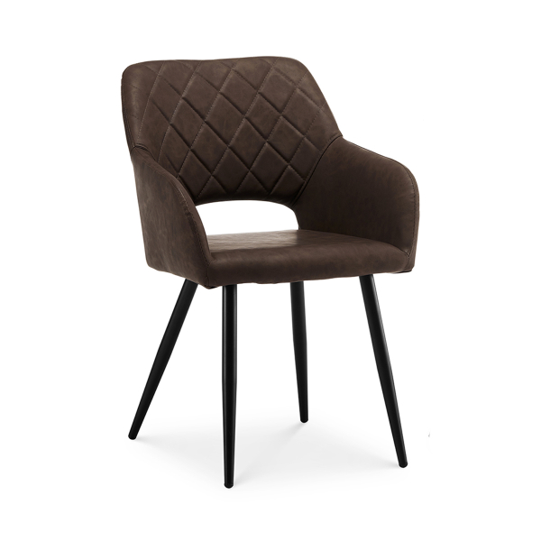 Καρέκλα Τραπεζαρίας (56x59.5x84) Spitishop Regal Brown