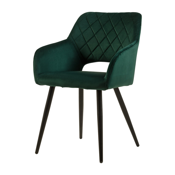 Καρέκλα Τραπεζαρίας (56x59.5x84) Spitishop Regal Green