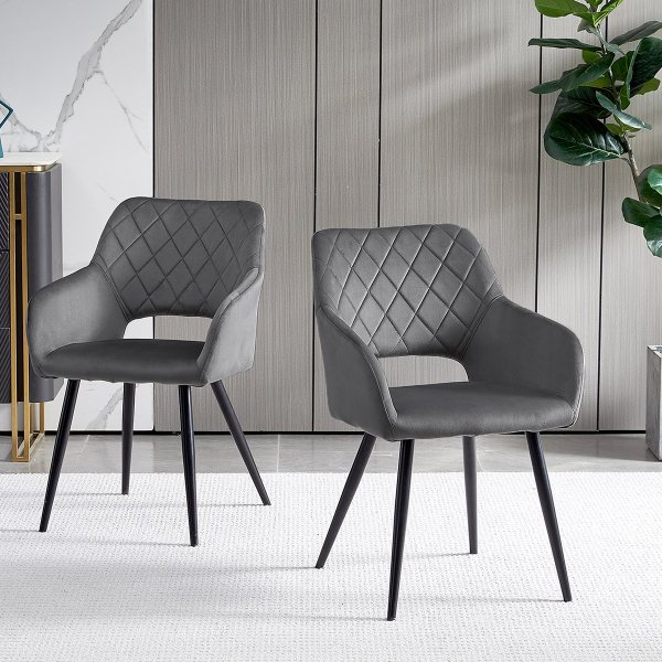 Καρέκλα Τραπεζαρίας (56x59.5x84) Spitishop Regal Grey