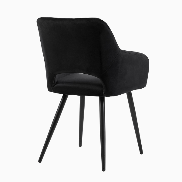 Καρέκλα Τραπεζαρίας (56x59.5x84) Spitishop Regal Black