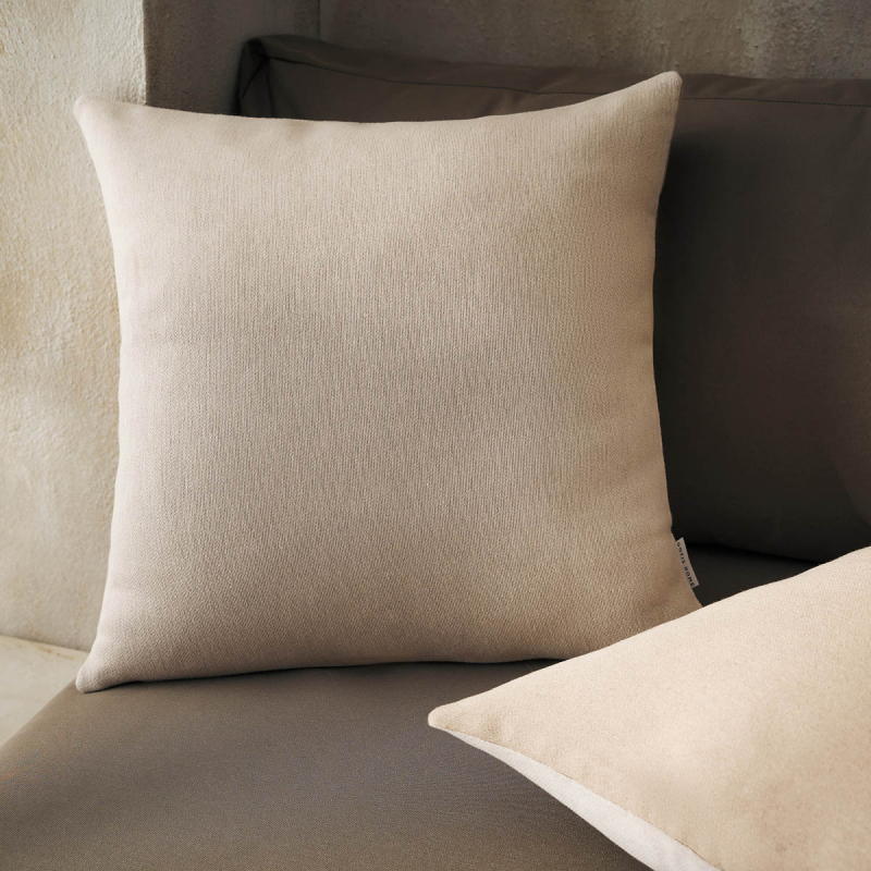 Διακοσμητική Μαξιλαροθήκη 2 Όψεων (50x50) Gofis Home Marian Ground Beige 336/41