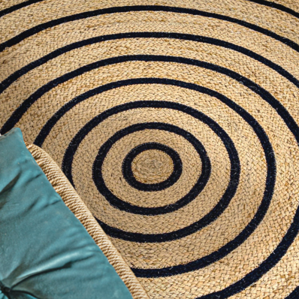 Στρογγυλό Χαλί Καλοκαιρινό (Φ150) Guy Laroche Maya Natural