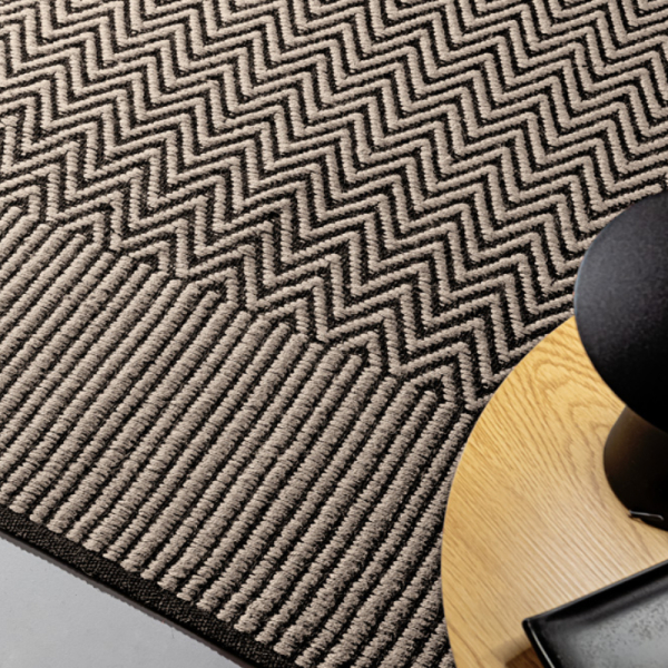 Χαλί Καλοκαιρινό (160x230) Guy Laroche Medal Taupe