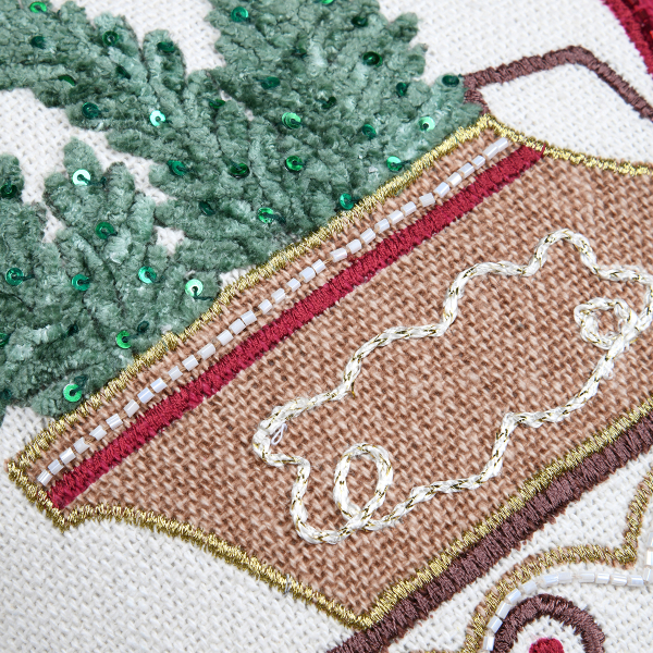 Χριστουγεννιάτικο Μαξιλάρι (40x60) S-F Klaus Rouge C3D831001