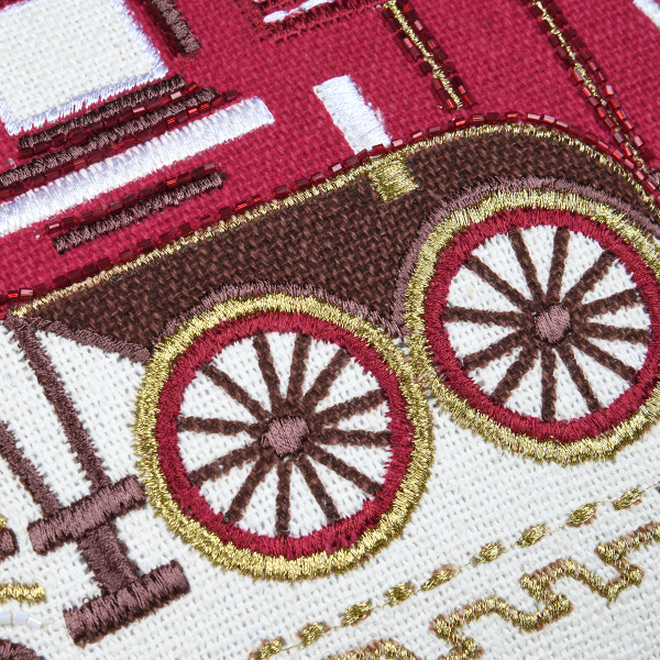 Χριστουγεννιάτικο Μαξιλάρι (40x60) S-F Klaus Rouge C3D831001