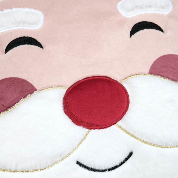 Χριστουγεννιάτικο Μαξιλάρι Βελουτέ (45x45) S-F Hohoho Rouge C1D832001