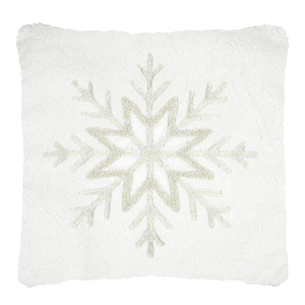 Χριστουγεννιάτικο Μαξιλάρι Γούνινο (45x45) S-F Hohoho Or C1D832002