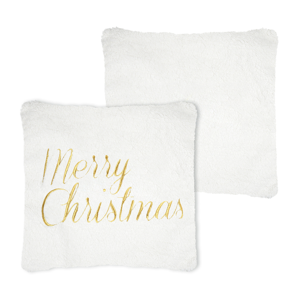 Χριστουγεννιάτικο Μαξιλάρι Γούνινο (45x45) S-F Klaus Blanc C1D833001
