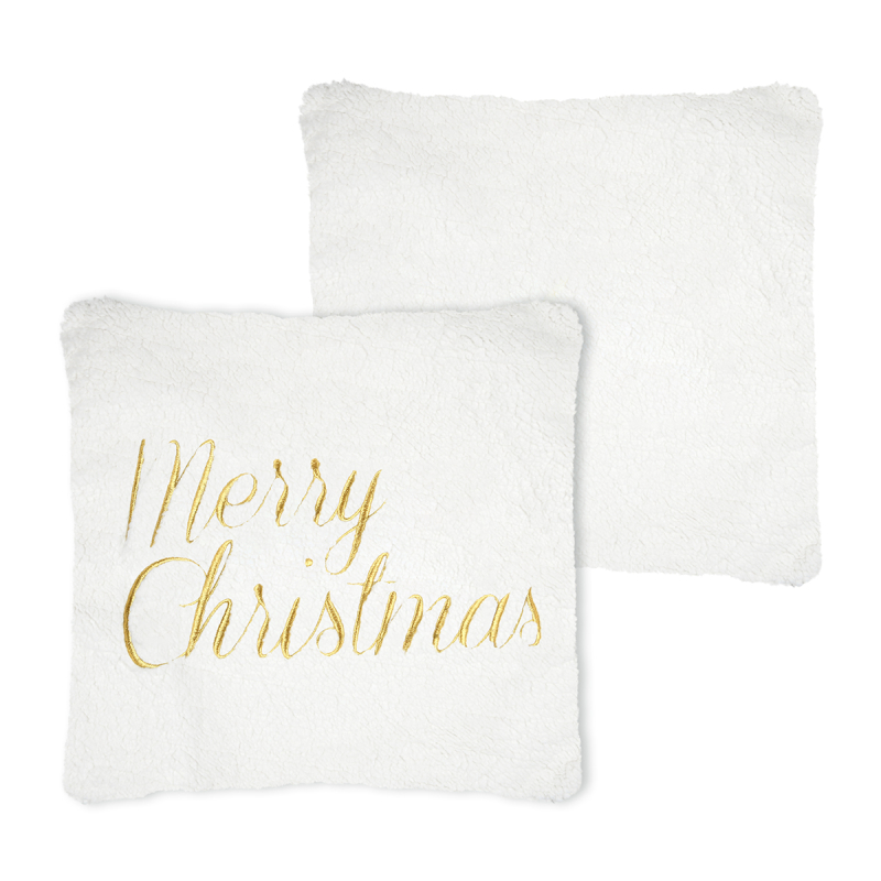 Χριστουγεννιάτικο Μαξιλάρι Γούνινο (45x45) S-F Klaus Blanc C1D833001