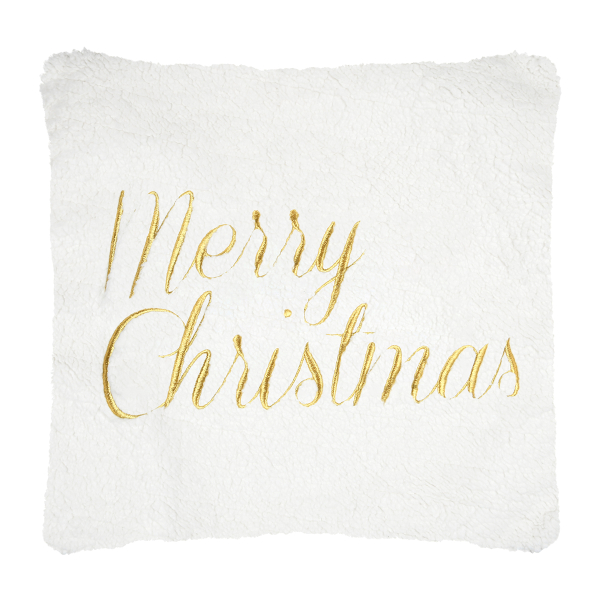 Χριστουγεννιάτικο Μαξιλάρι Γούνινο (45x45) S-F Klaus Blanc C1D833001