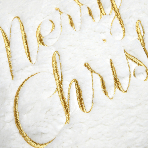 Χριστουγεννιάτικο Μαξιλάρι Γούνινο (45x45) S-F Klaus Blanc C1D833001