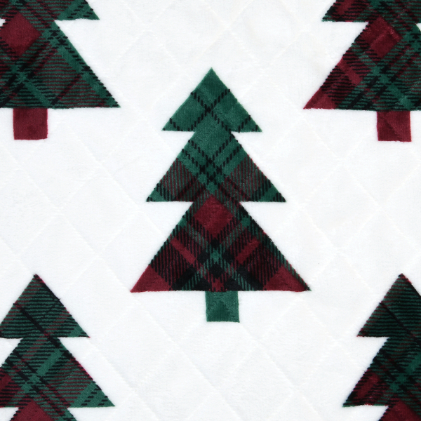 Χριστουγεννιάτικη Κουβέρτα Καναπέ (130x160) S-F Klaus Vert P2D833001