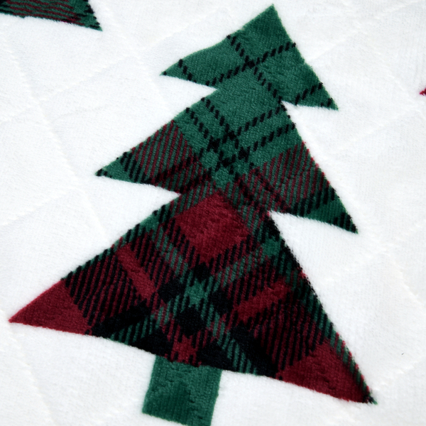 Χριστουγεννιάτικη Κουβέρτα Καναπέ (130x160) S-F Klaus Vert P2D833001