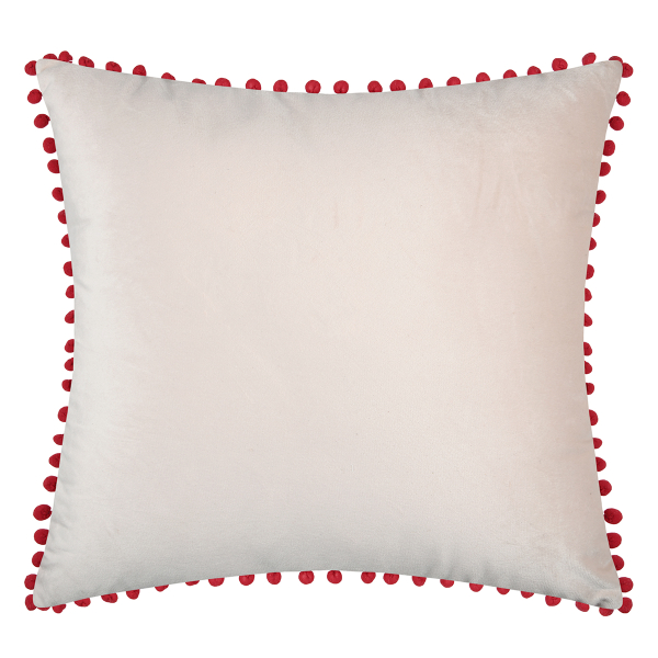 Χριστουγεννιάτικο Μαξιλάρι Βελουτέ (45x45) S-F Lucien Ecru C0D334001