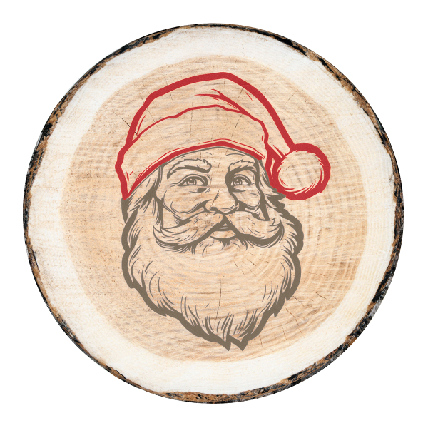 Χριστουγεννιάτικο Μαξιλάρι Καρέκλας 2 Όψεων(Φ38) S-F Noel Multicolor CUD834001GAL-R/2