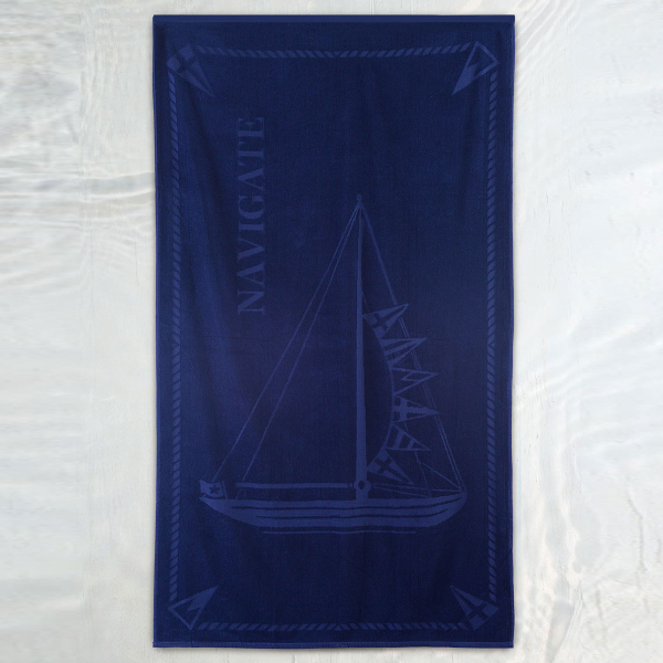 Πετσέτα Θαλάσσης (86x160) Rythmos Navigate