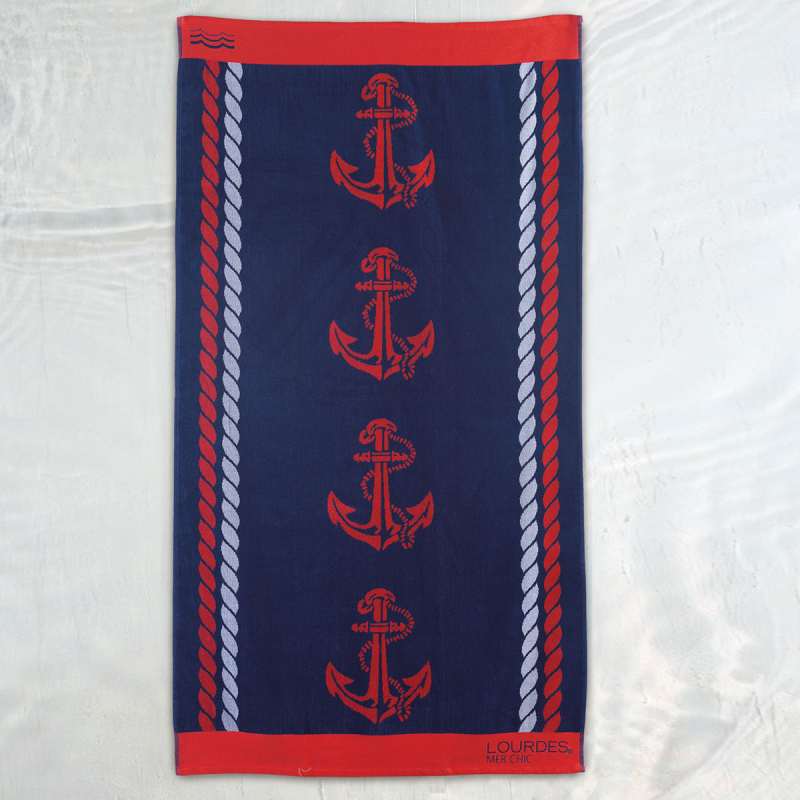 Πετσέτα Θαλάσσης (86x160) Rythmos Anchor