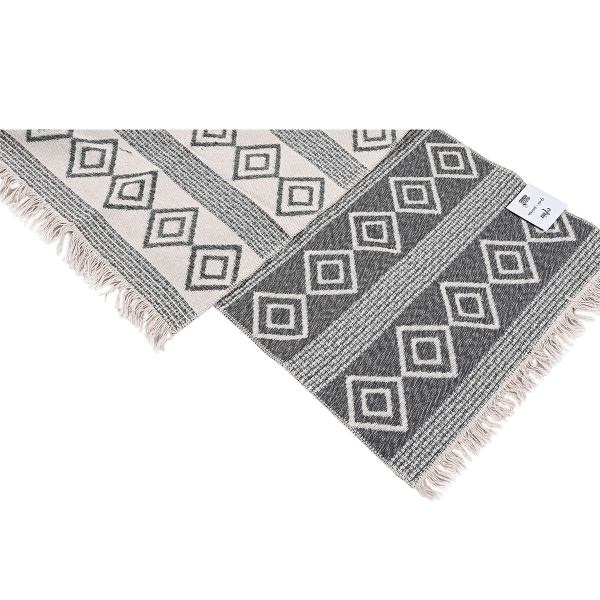 Χαλί Διαδρόμου 2 Όψεων (60x110) Polcarpet Aria Artkilim 22293 D.Grey