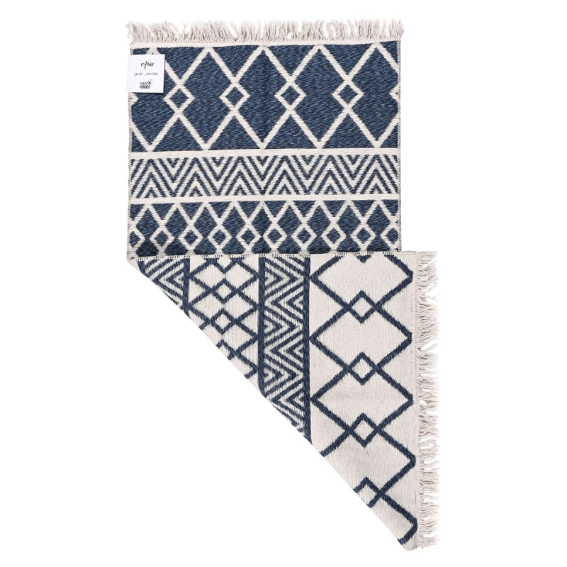 Χαλί Διαδρόμου 2 Όψεων (80x150) Polcarpet Aria Artkilim 22995 Blue