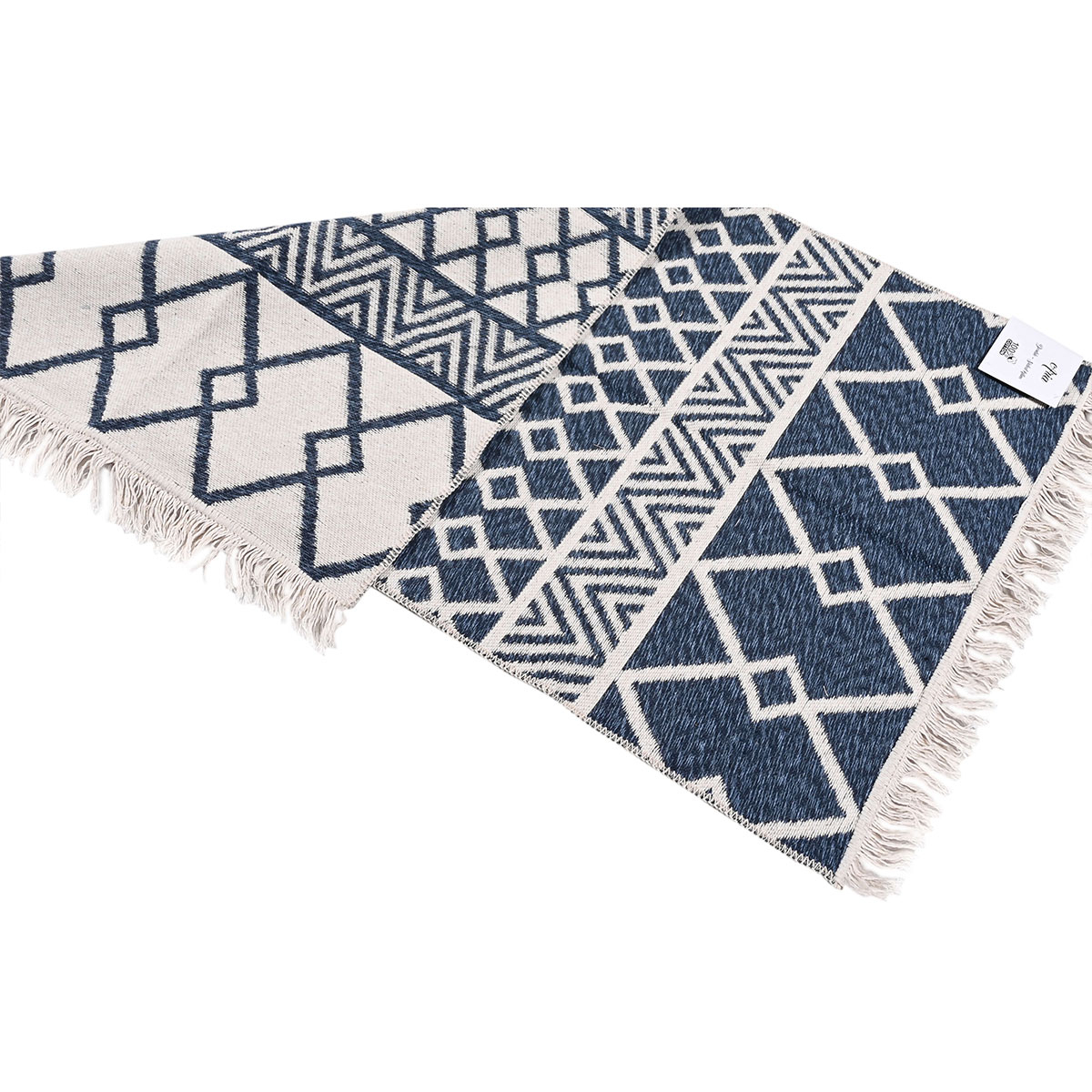Χαλί Διαδρόμου 2 Όψεων (80X150) Polcarpet Aria Artkilim 22995 Blue Home Χαλιά Διάδρομοι Spitishop
