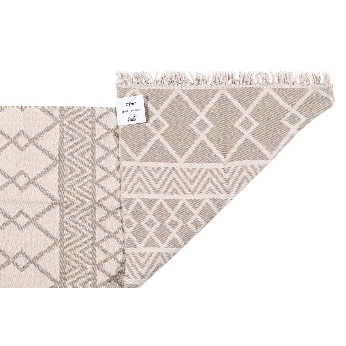 Χαλί Διαδρόμου 2 Όψεων (80X150) Polcarpet Aria Artkilim 22995 Beige Home Χαλιά Διάδρομοι Spitishop
