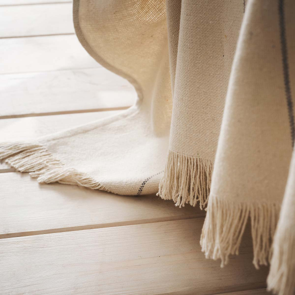 Ριχτάρι Καναπέ Τριθέσιου (220x300) Gofis Home Izara Natural/Grey 185/05