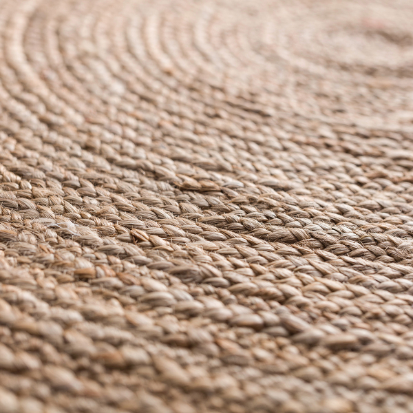 Στρογγυλό Χαλί Καλοκαιρινό (Φ200) Gofis Home Yennefer Jute 259