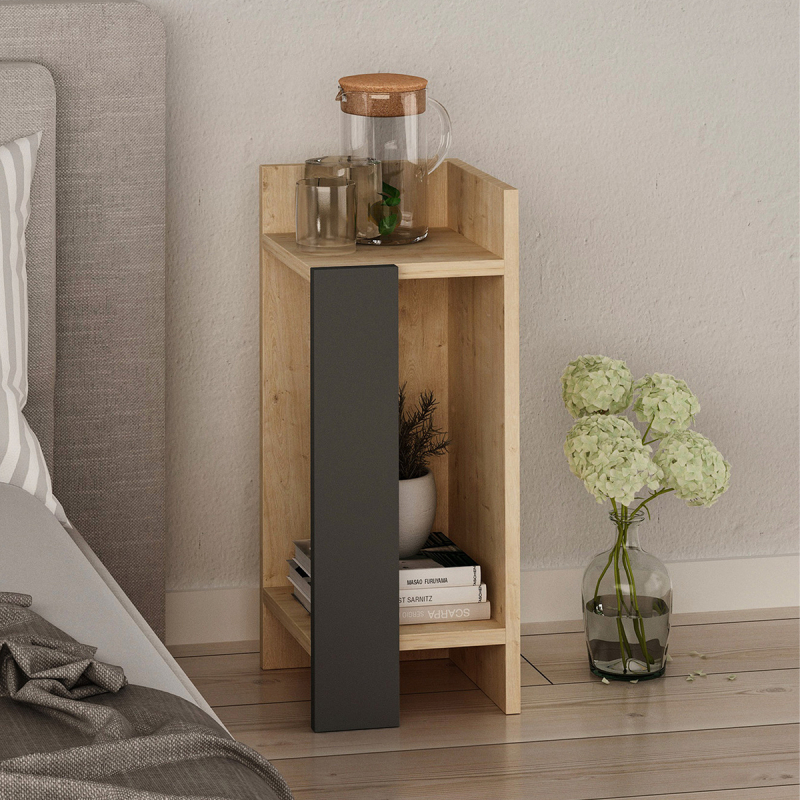 Κομοδίνο Δεξί (25x27x60) A-G Elos Right 855DTE3503 Oak/Anthracite