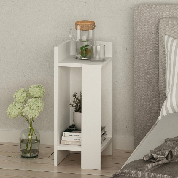 Κομοδίνο Αριστερό (25x27x60) A-G Elos Left 855DTE3505 White