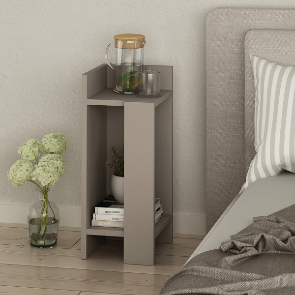 Κομοδίνο Αριστερό (25x27x60) A-G Elos Left 855DTE3506 Light Mocha