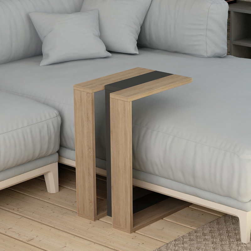 Βοηθητικό Τραπεζάκι (30x40x57) A-G Muju 855DTE2882 Oak/Anthracite