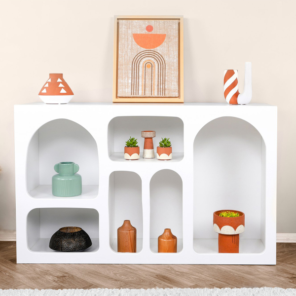 Μπουφές (120x37x74) A-G Liva 120 125GLN1220 White