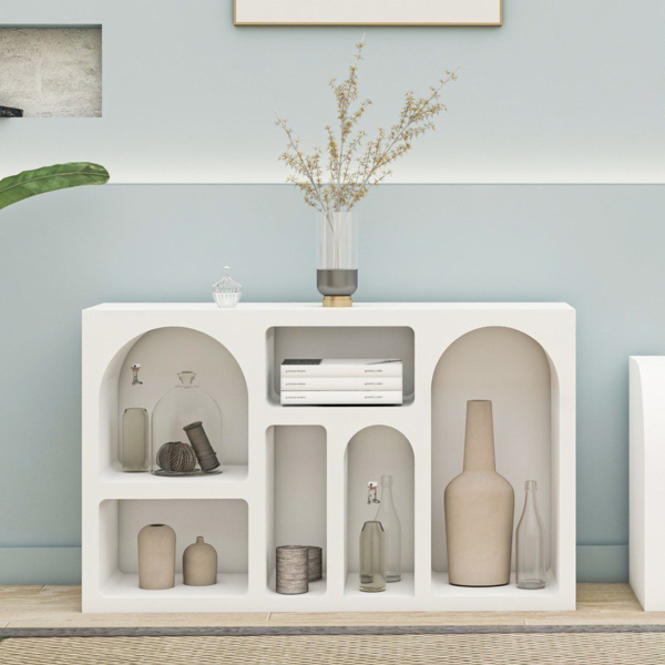 Μπουφές (120x37x74) A-G Liva 120 125GLN1220 White