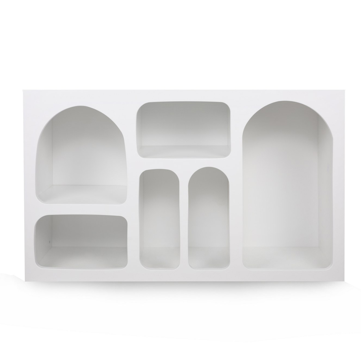 Μπουφές (120X37X74) A-G Liva 120 125Gln1220 White Home Έπιπλα Μπουφέδες - Κονσόλες Spitishop