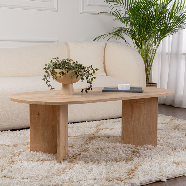 Τραπέζι Σαλονιού (119x60x40) A-G Sable 909NRD1104 Sapphire Oak